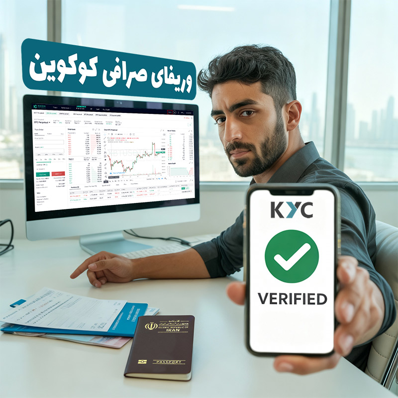 وریفای کوکوین، آموزش احراز هویت صرافی کوکوین